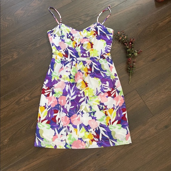 J. Crew Factory Printed Seaside Cami Dress - Picture 1 of 3